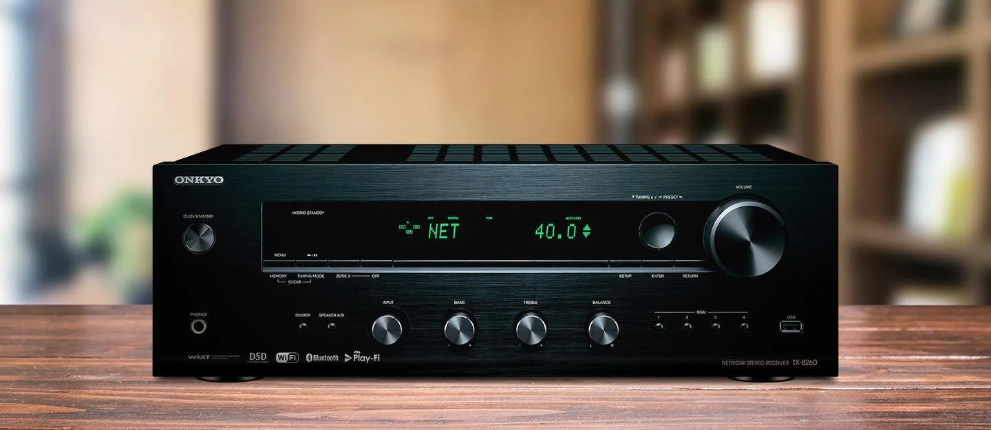 Onkyo TX-8260 - Network Stereo Receiver with Built-In Wi-Fi & Bluetooth - Image 3