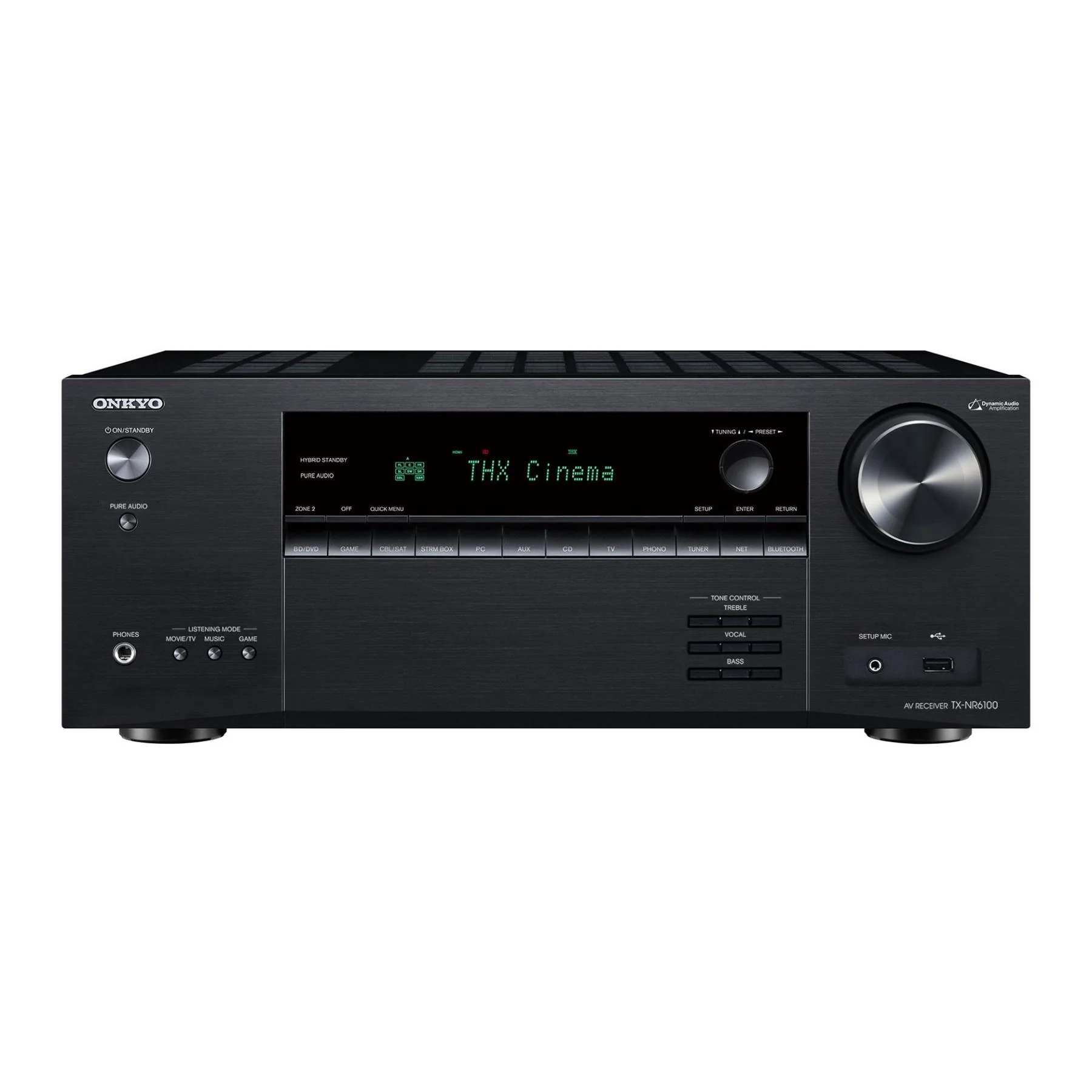 Onkyo TX-NR6100 - 7.2-Channel THX Certified Dolby Atmos AV Receiver