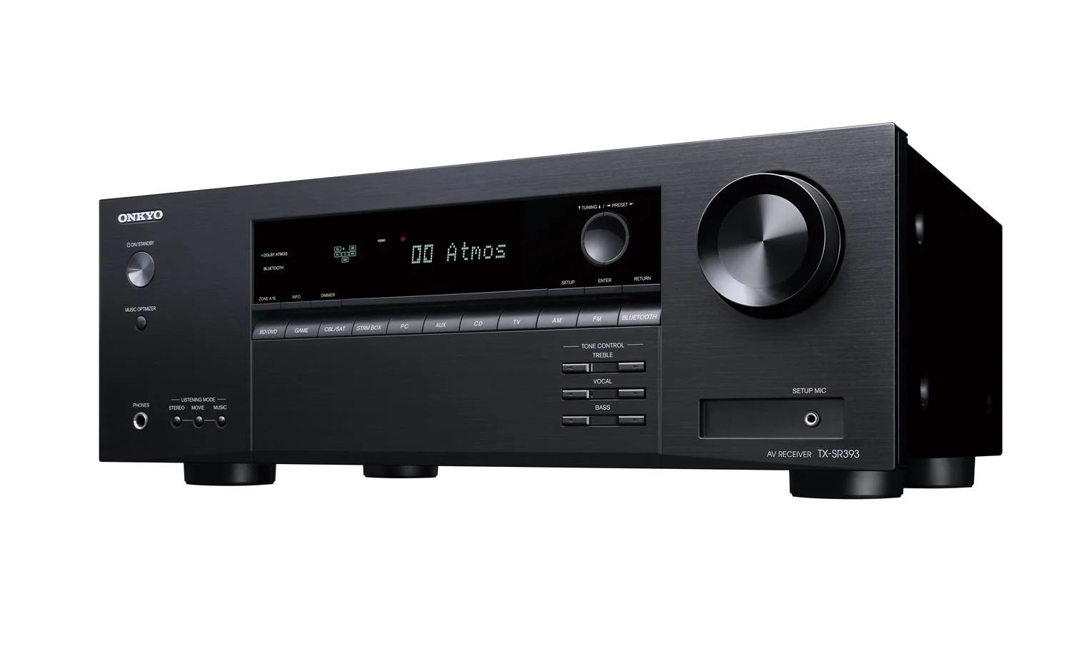 Onkyo TX-SR393 - 5.2 - Channel A/V Receiver With Dolby Atmos - Image 4