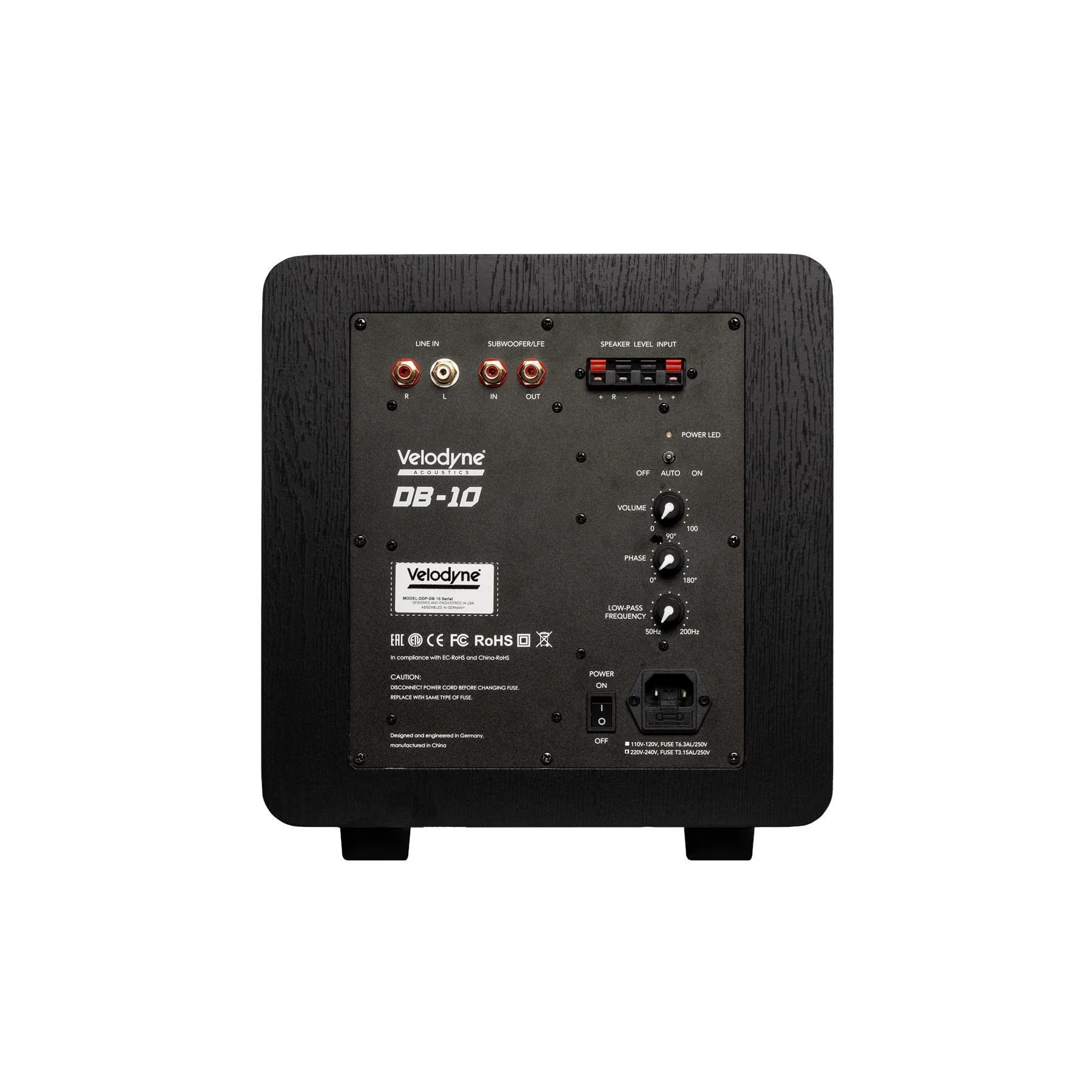 Velodyne Acoustics Deep Blue 10 Subwoofer - Image 6