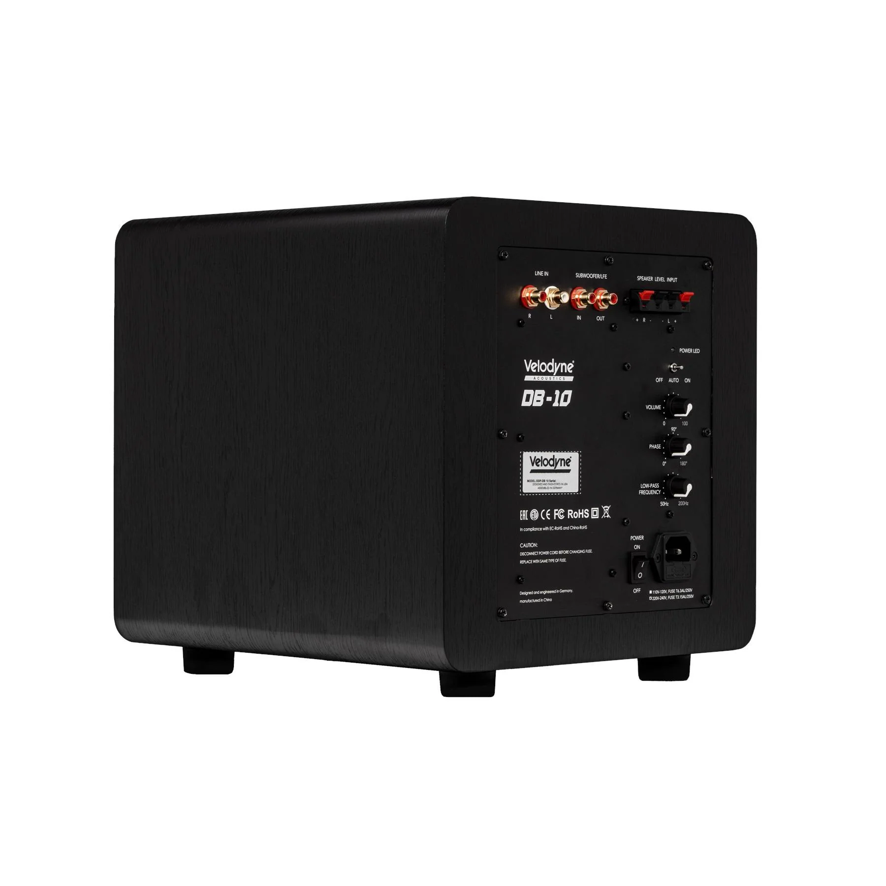 Velodyne Acoustics Deep Blue 10 Subwoofer - Image 7