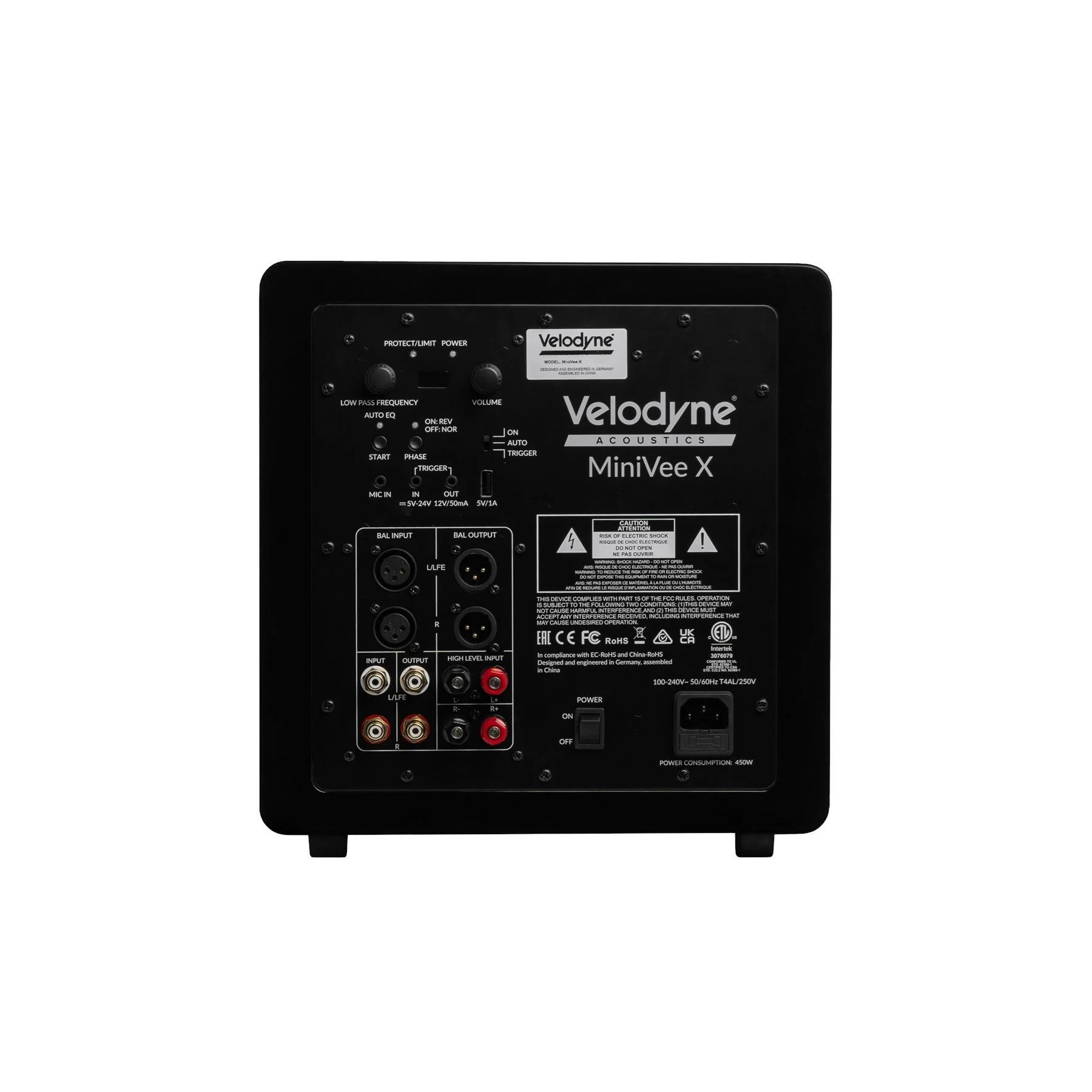 Velodyne Acoustics MiniVee X Subwoofer - Image 6