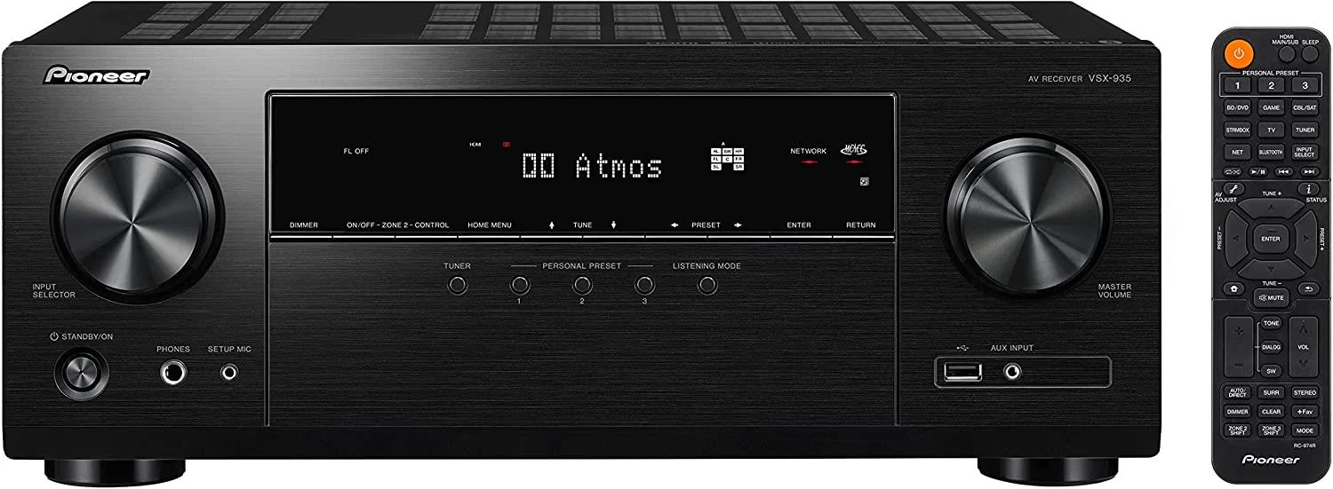 Pioneer VSX-935 - 7.2-Channel Network AV Receiver