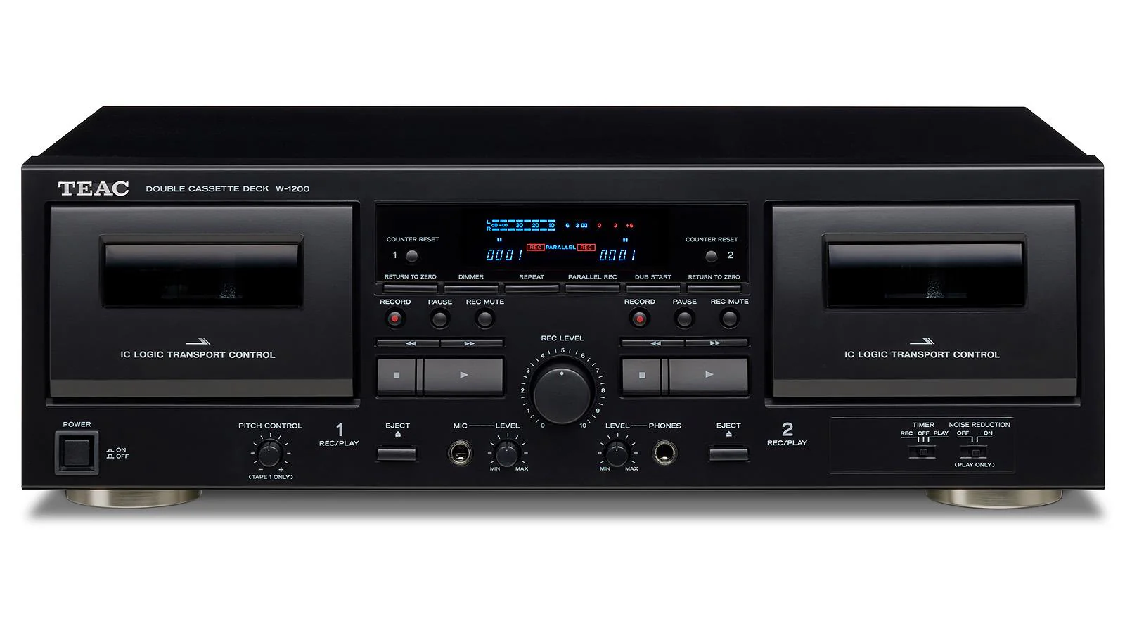 Teac W-1200 - Double Cassette Deck