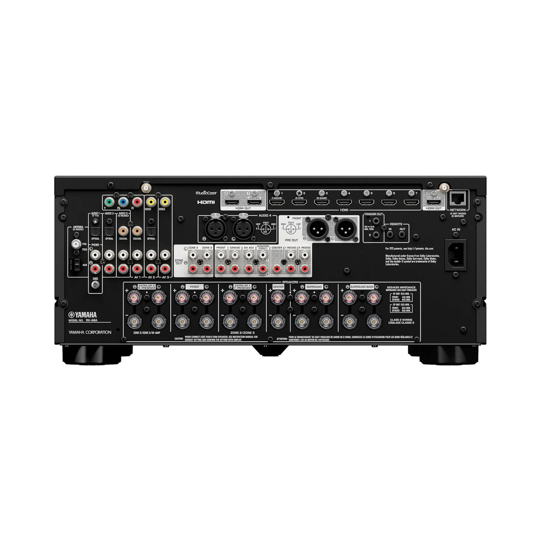 Yamaha Aventage RX-A6A 9.2 channel AV Receiver - Customer Return - Image 2