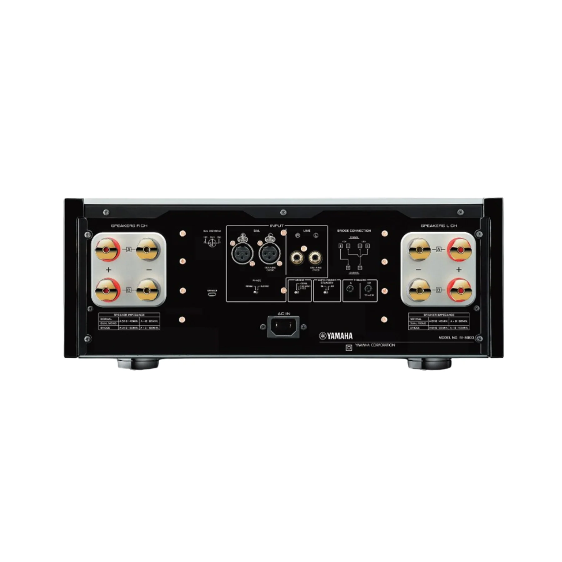 Yamaha M-5000 Power Amplifier - Image 3