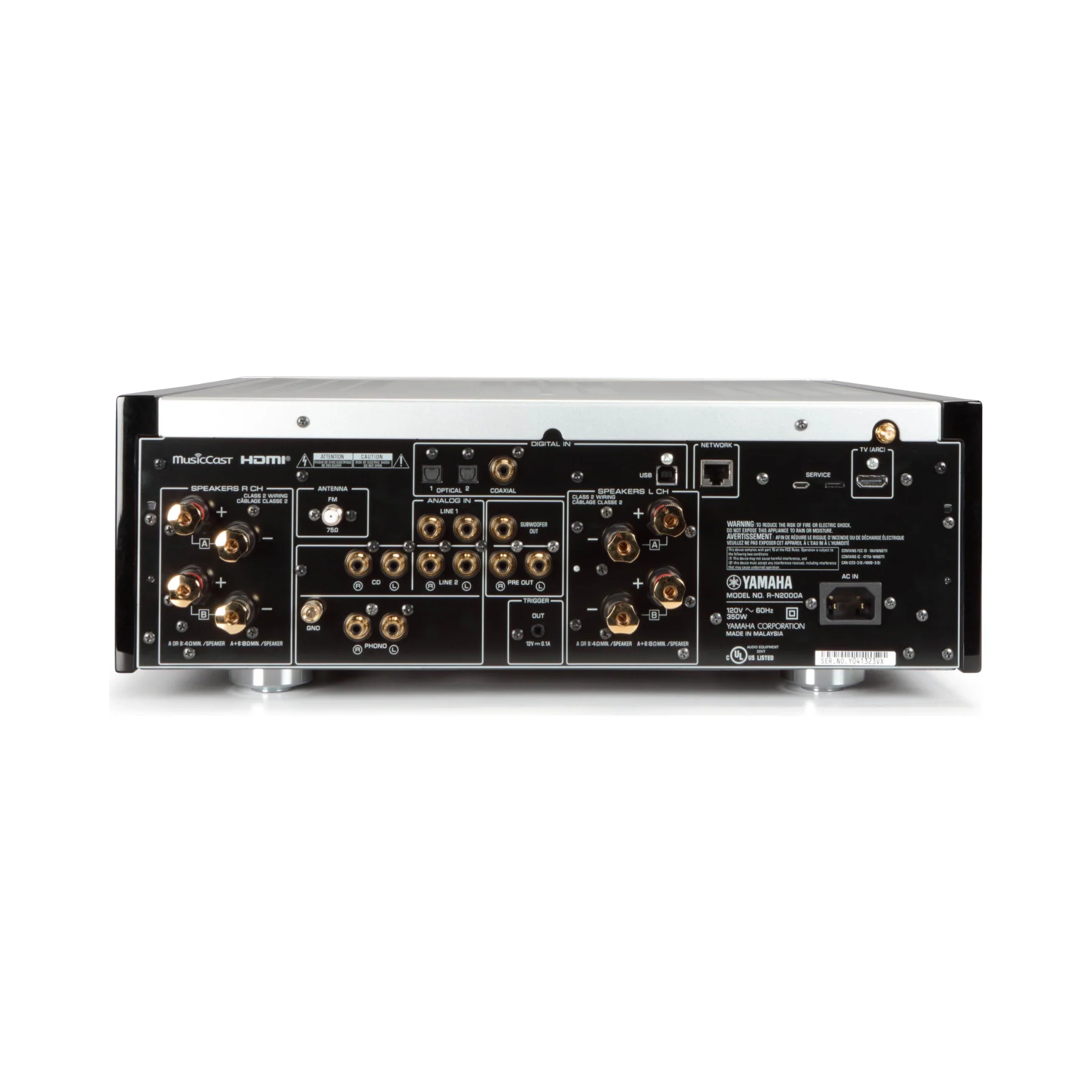 Yamaha R-N2000A Network Stereo Receiver - Customer Return - Image 2