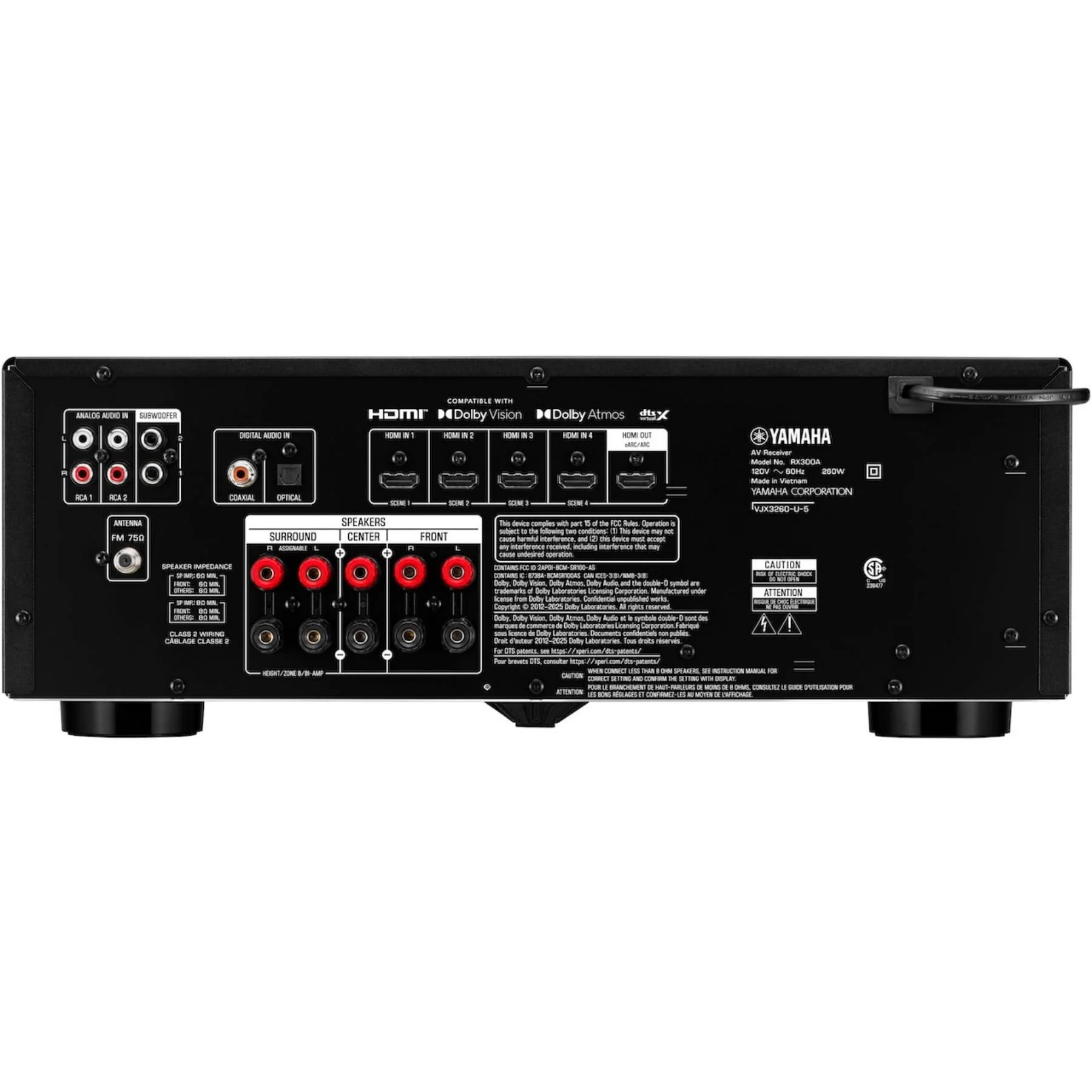 Yamaha YHT-4970U 5.1-Channel Home Theater System - Image 3