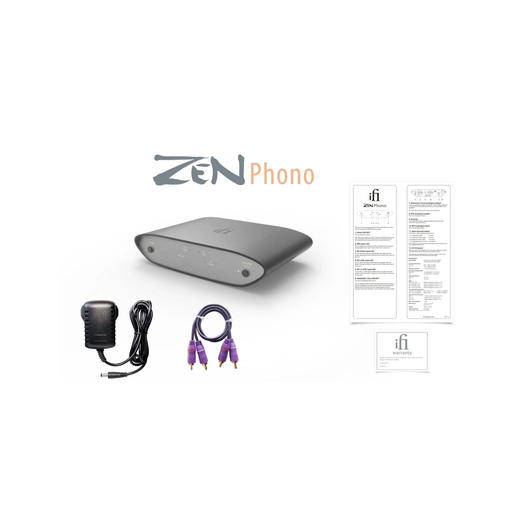 iFi Audio ZEN Phono - Phono Stage - Clearance / Open Box - Image 3