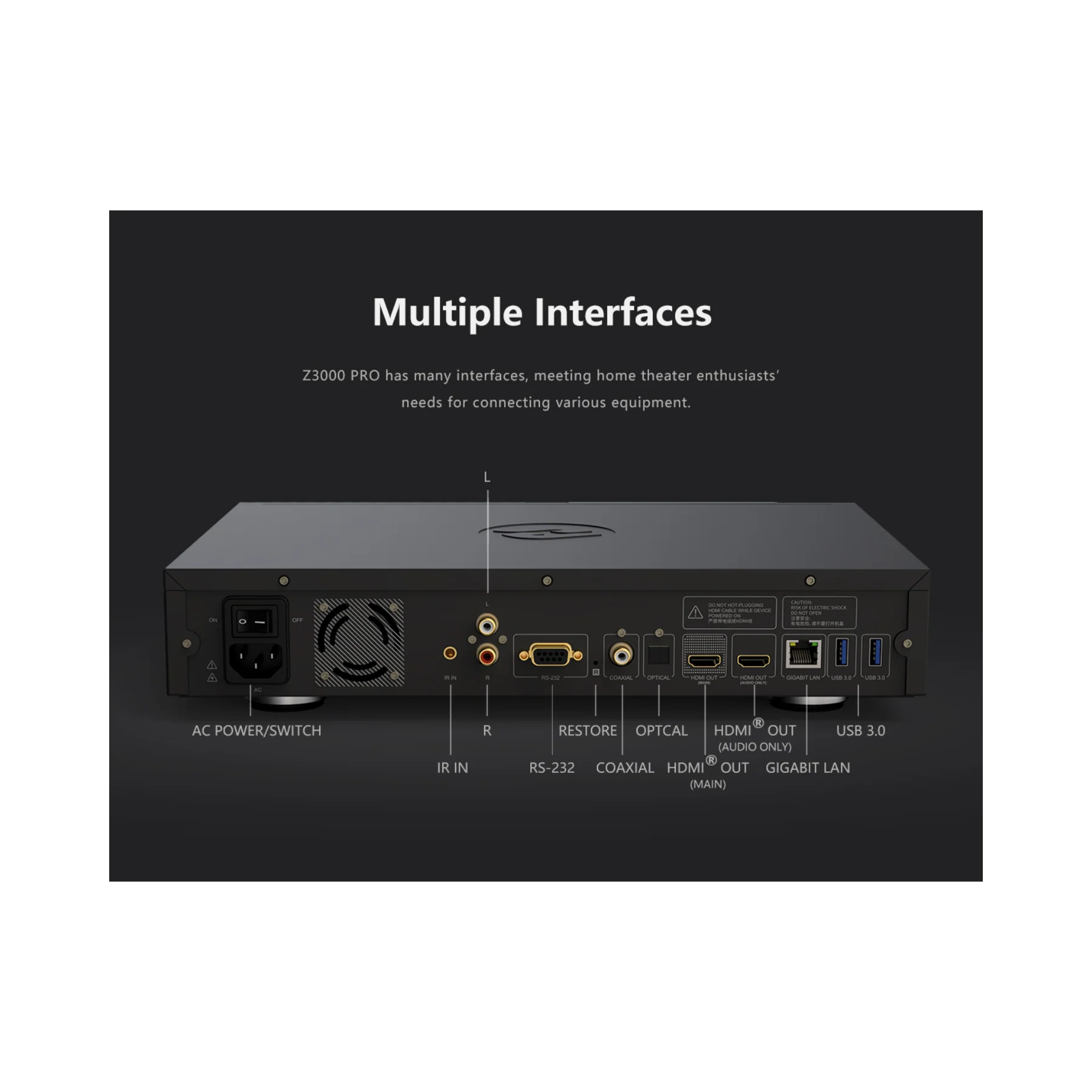 Zidoo Z3000 PRO 8K HDR Media Player - Clearance / Open Box - Image 4